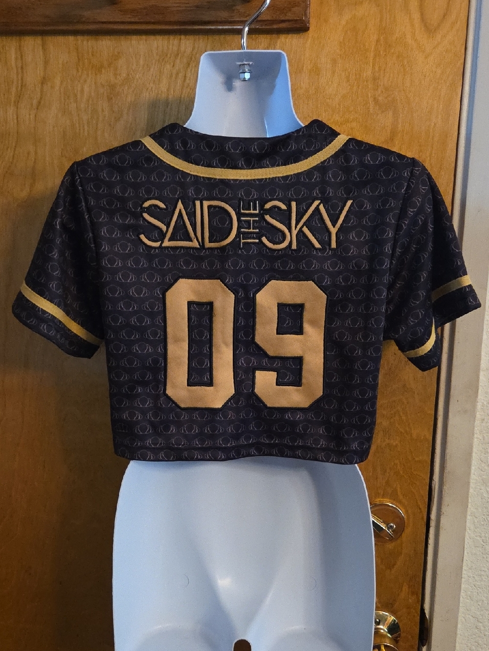 Said The Sky Womens Cropped Jersey Size Small - Picture 4 of 6